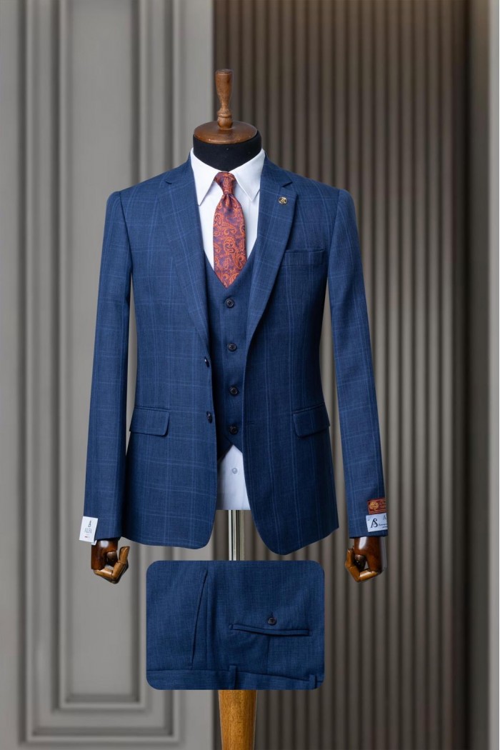Alfa Suit Slim Fit Koyu Gri Düz Takım Elbise Alfa Suit Slim Fit Koyu Gri Düz Takım Elbise