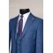 Alfa Suit Slim Fit Mavi Düz Takım Elbise | Özel Üretim Koleksiyonu