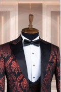 Alfa Suit Slim Fit Açık Gri Düz Takım Elbise