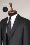 Alfa Suit Slim Fit Koyu Gri Düz Takım Elbise