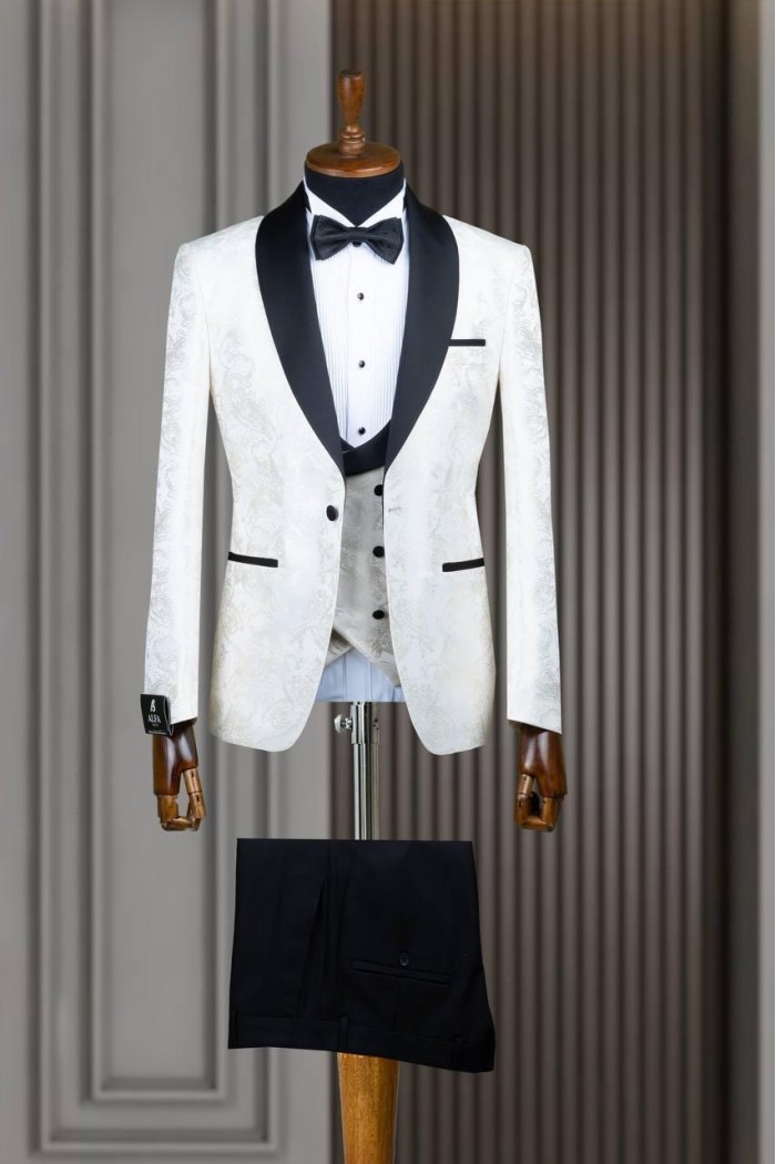 Alfa Suit Slim Fit Koyu Gri Düz Takım Elbise