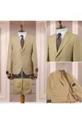 Alfa Suit Slim Fit Açık Gri Düz Takım Elbise