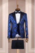 Alfa Suit Slim Fit Açık Gri Düz Takım Elbise