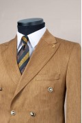 Alfa Suit Slim Fit Açık Gri Düz Takım Elbise
