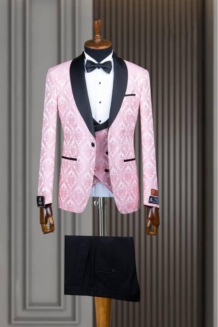 Alfa Suit Slim Fit Koyu Gri Düz Takım Elbise